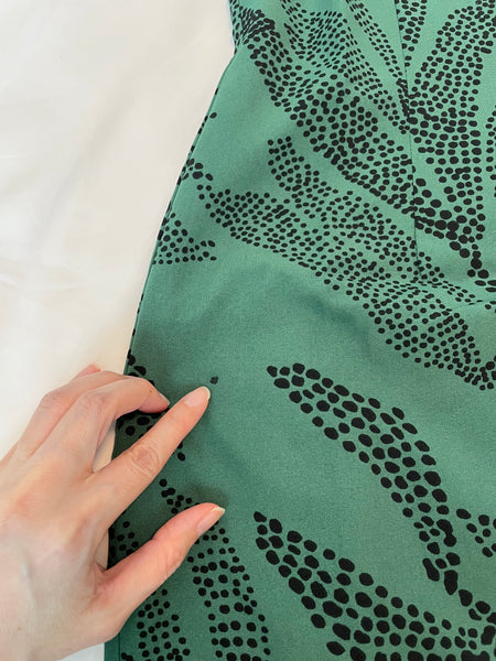 Nancy Cheongsam - Leaf Green