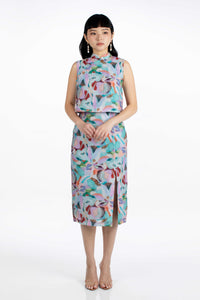 Bonnie Top & Skirt Set - Abstract