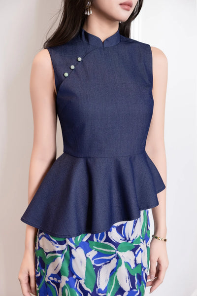 Corrine Top - Dark Denim