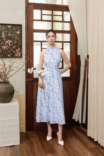Becky Cheongsam - Bluebell