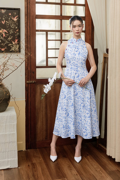 Becky Cheongsam - Bluebell