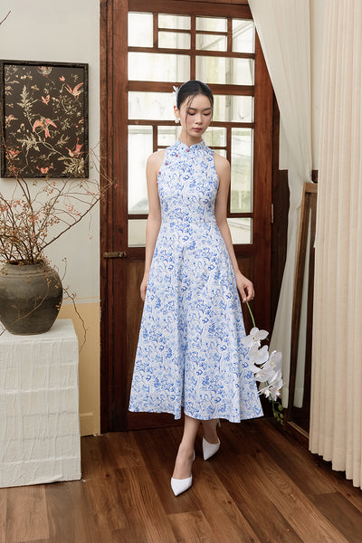 Becky Cheongsam - Bluebell