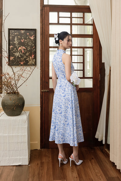 Becky Cheongsam - Bluebell