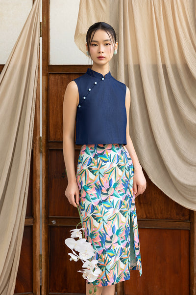 Josephine Skirt - Tropical Abstract