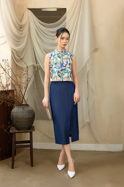 Bonnie Top - Tropical Abstract