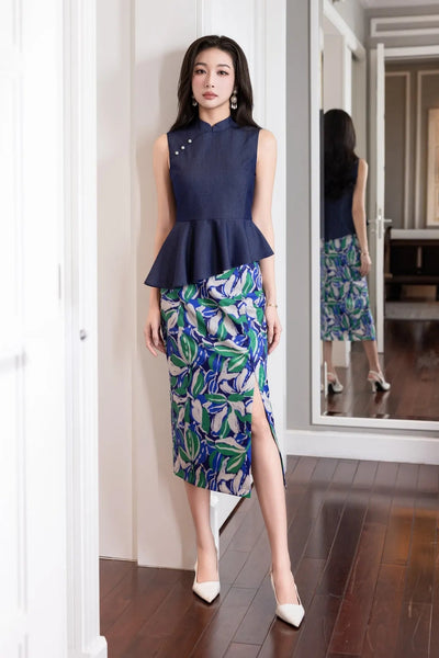 Corrine Top - Dark Denim